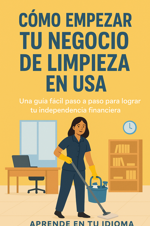 E-Book "Como empezar tu negocio de limpieza en USA"